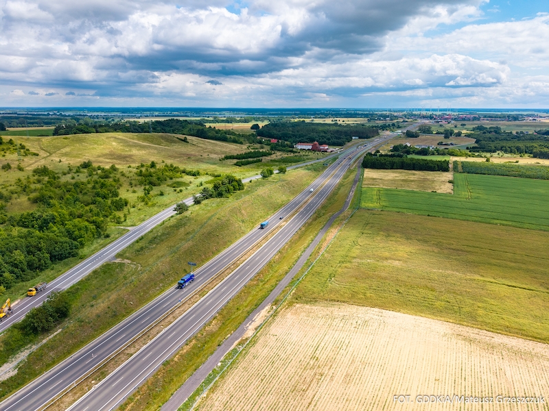 Two carriageways of the S3 from Międzyzdroje to Wolin are now passable