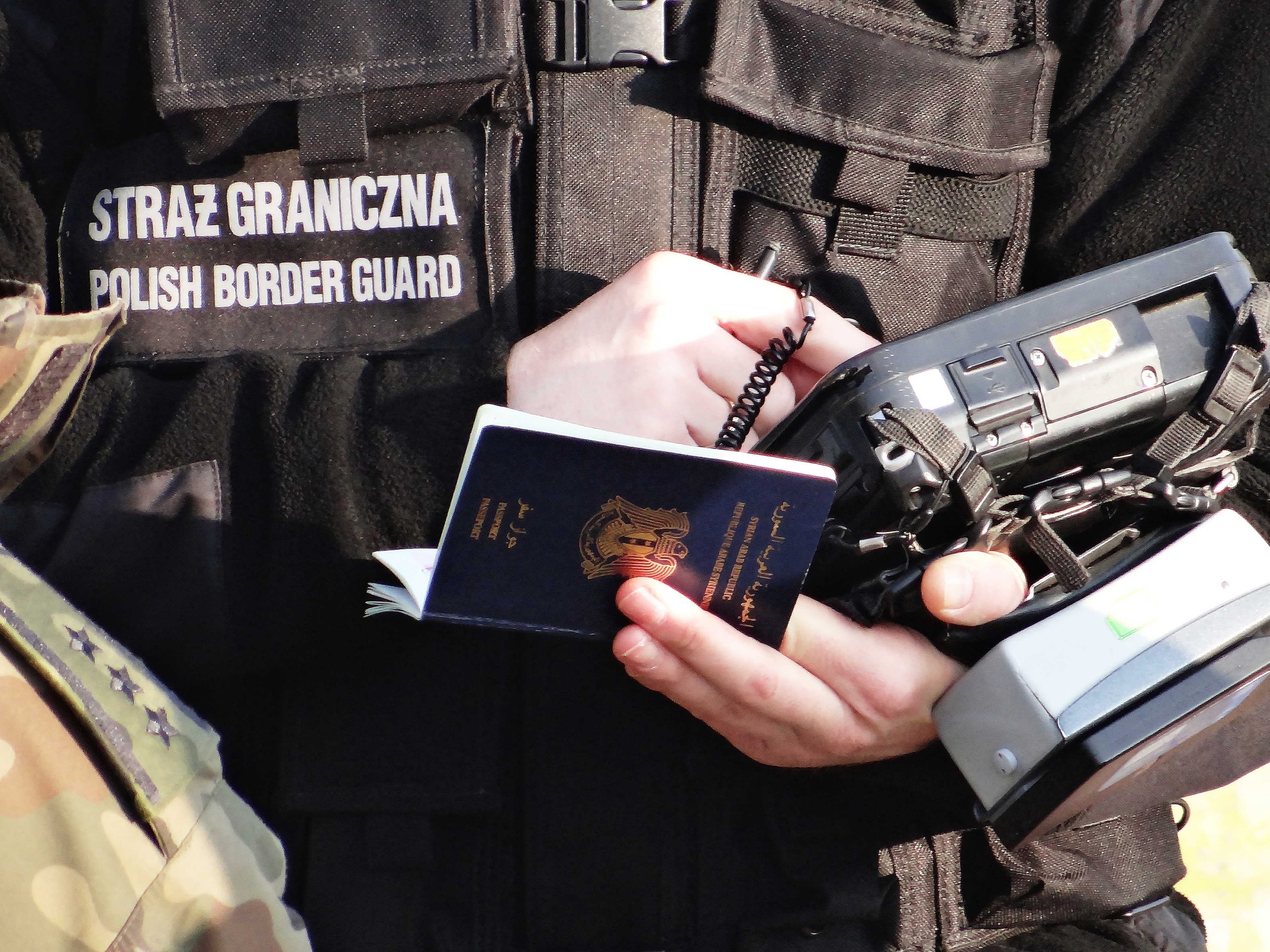 A Guarda de Fronteira deteve seis estrangeiros em Lubieszyn