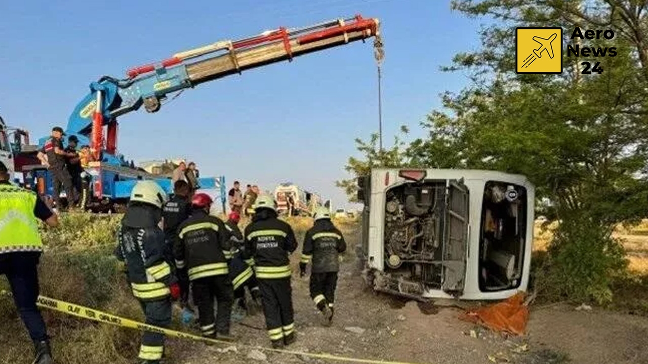 Vreselijk ongeluk op de eerste dag van Eid: bus omgeslagen, 1 persoon overleden, 26 gewonden