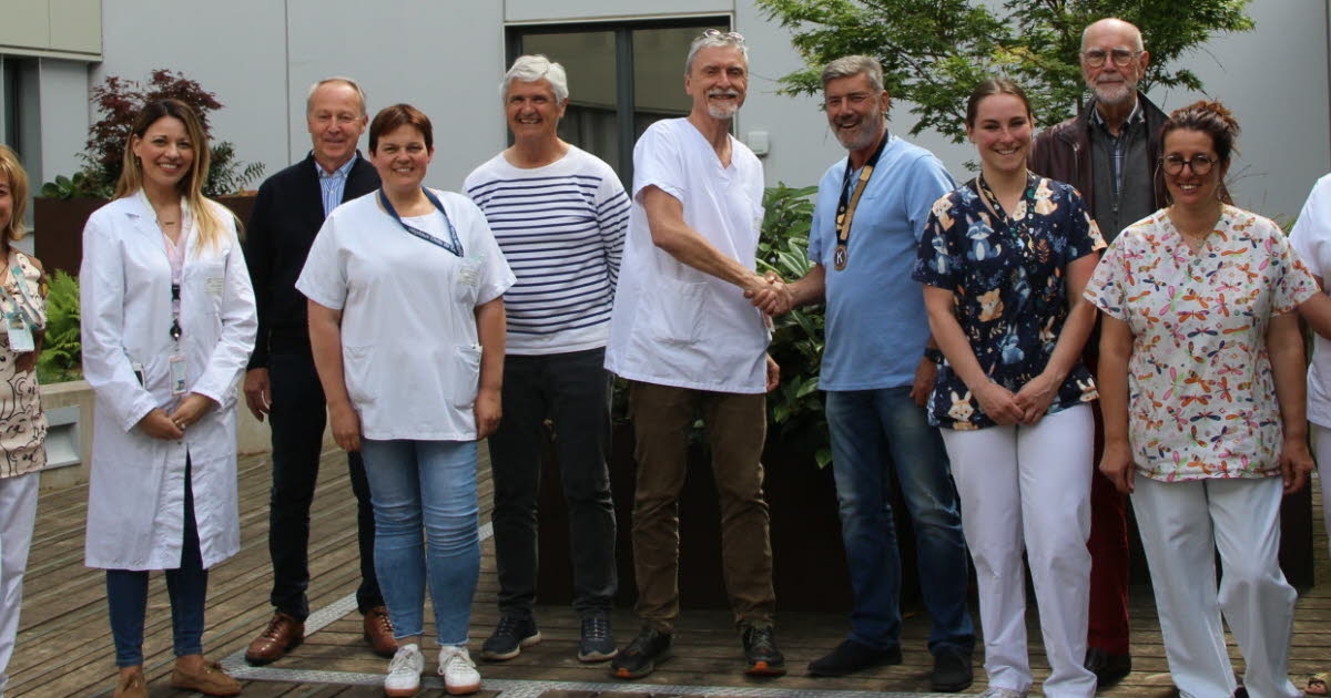 Service Club: A donation of 1,500 euros for hospitalized children