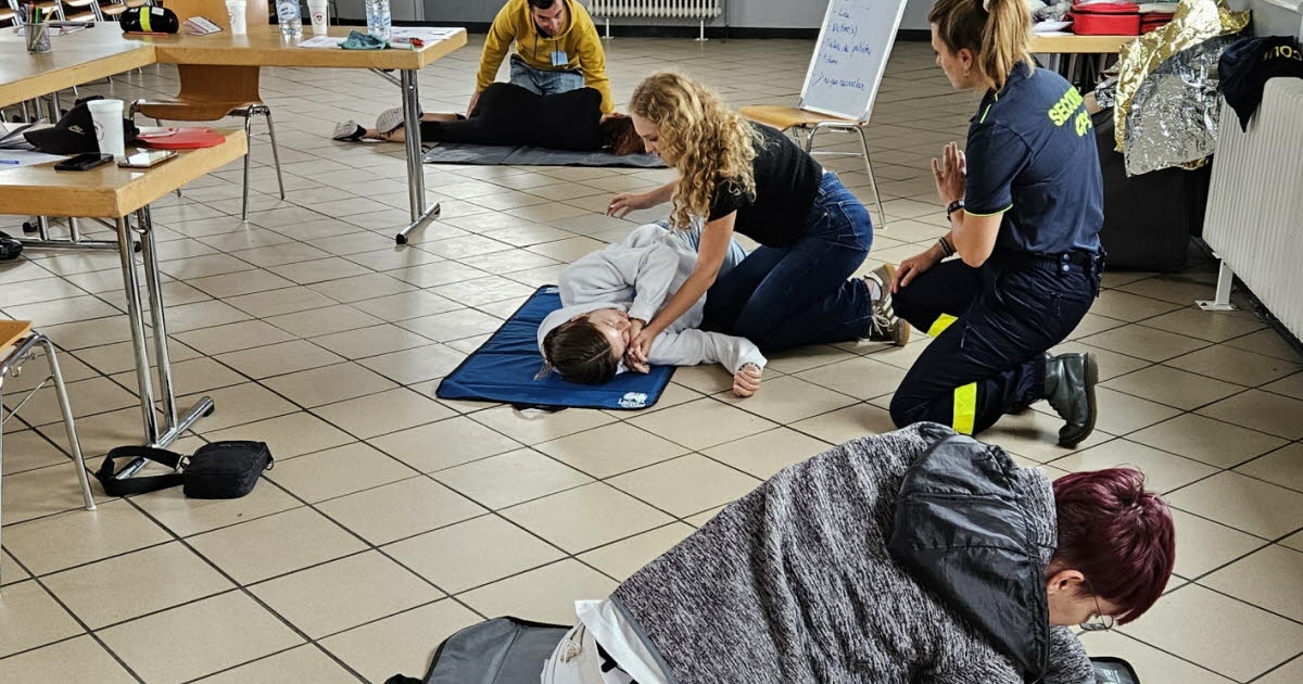 Weckolsheim. Kurs pierwszej pomocy