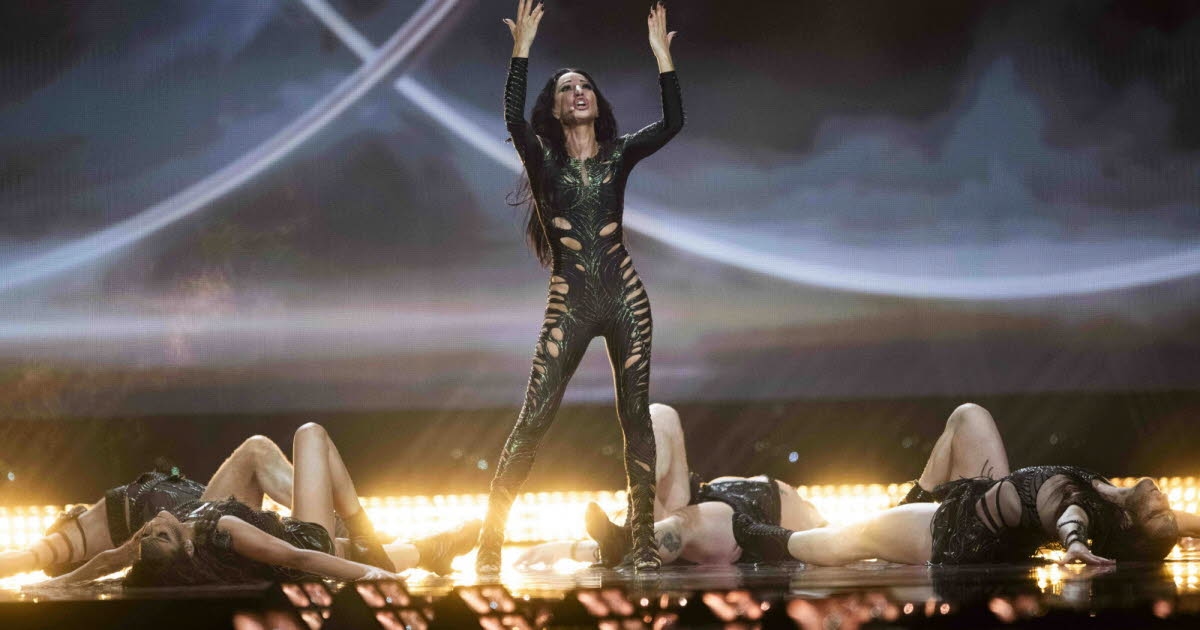 In pictures. Eurovision Song Contest: and the top ten finalist countries are...
