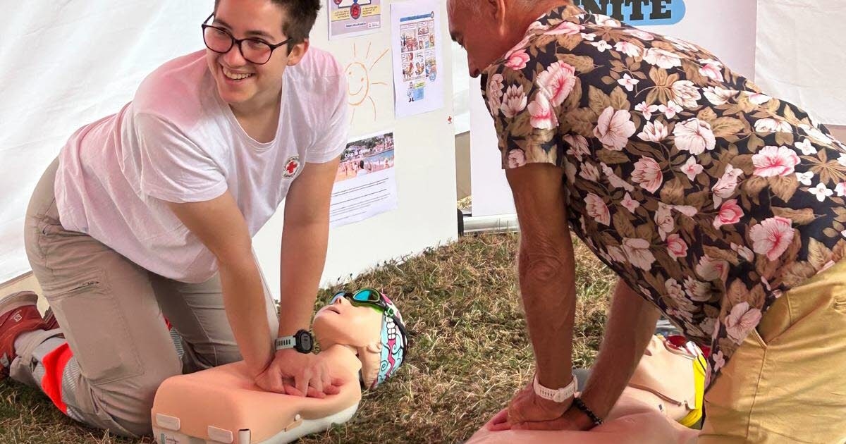 Mulhouse. Kostenlose Erste-Hilfe-Schulung beim Roten Kreuz