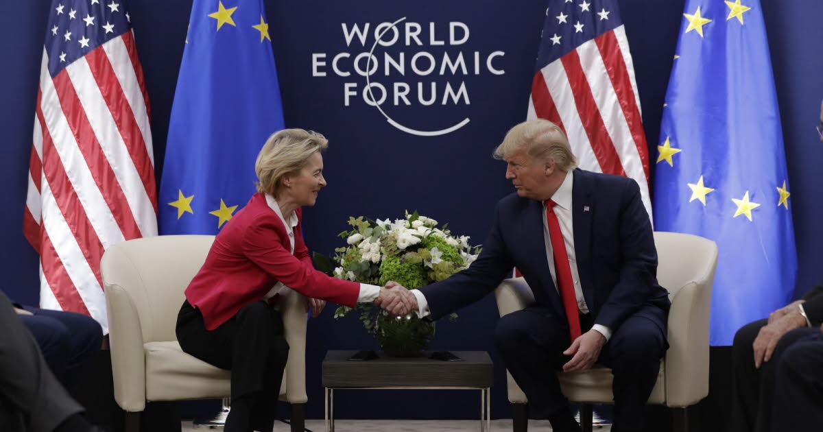 Economie. Douanerechten: "We hebben tijd nodig om tot een akkoord te komen", zegt Von der Leyen