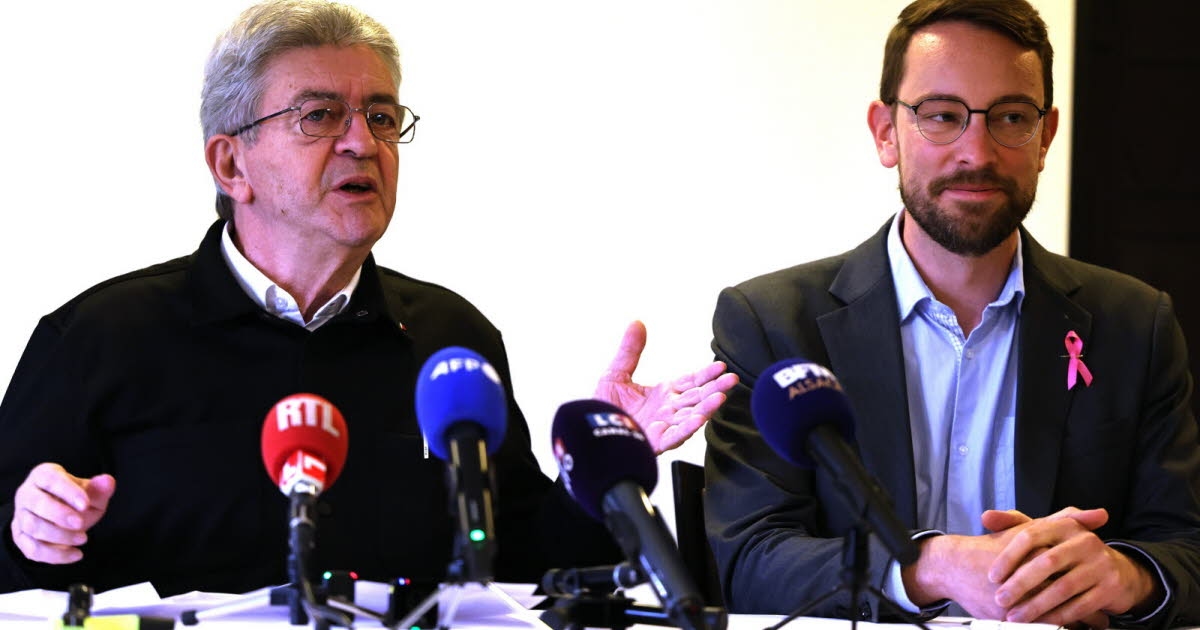 Politiek. Mélenchon, op bezoek in Straatsburg: "Ik verdenk meneer Lecornu ervan ons belachelijk te maken."