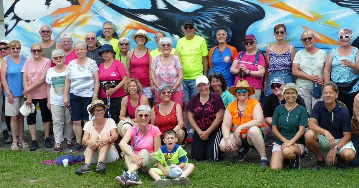 Vogelgrun. 50 participants in the 4th League Against Cancer Run
