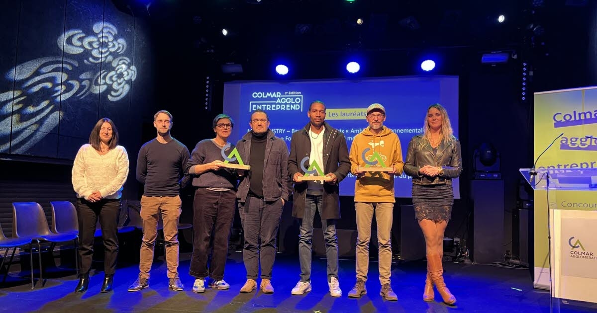 Economy. Colmar Agglo Entreprendre Awards: Three award-winning companies