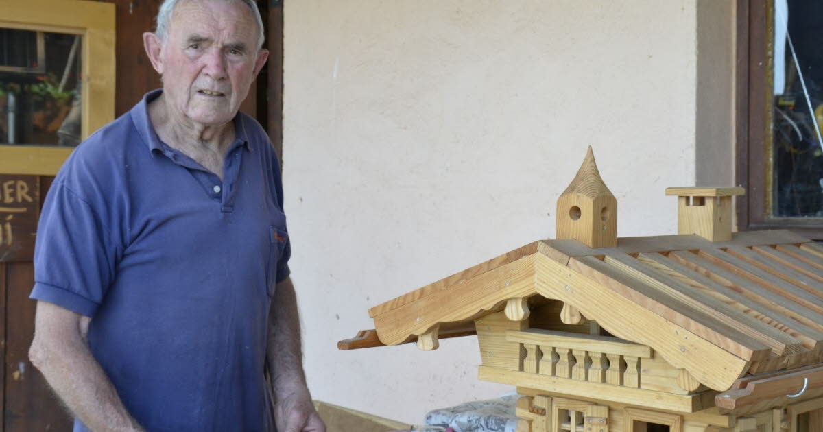Le Hohwald. A 88 anni, l'instancabile Raymond Martini continua a costruire