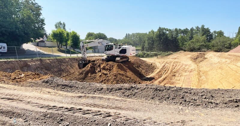Wiwersheim. Work has begun on the future health center of more than 2,000 m².