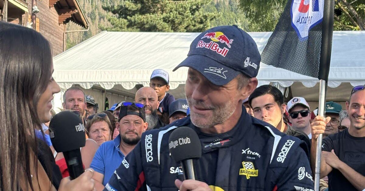 Auto. Ecos: Sébastien Loeb en el Rally Chablais de Suiza