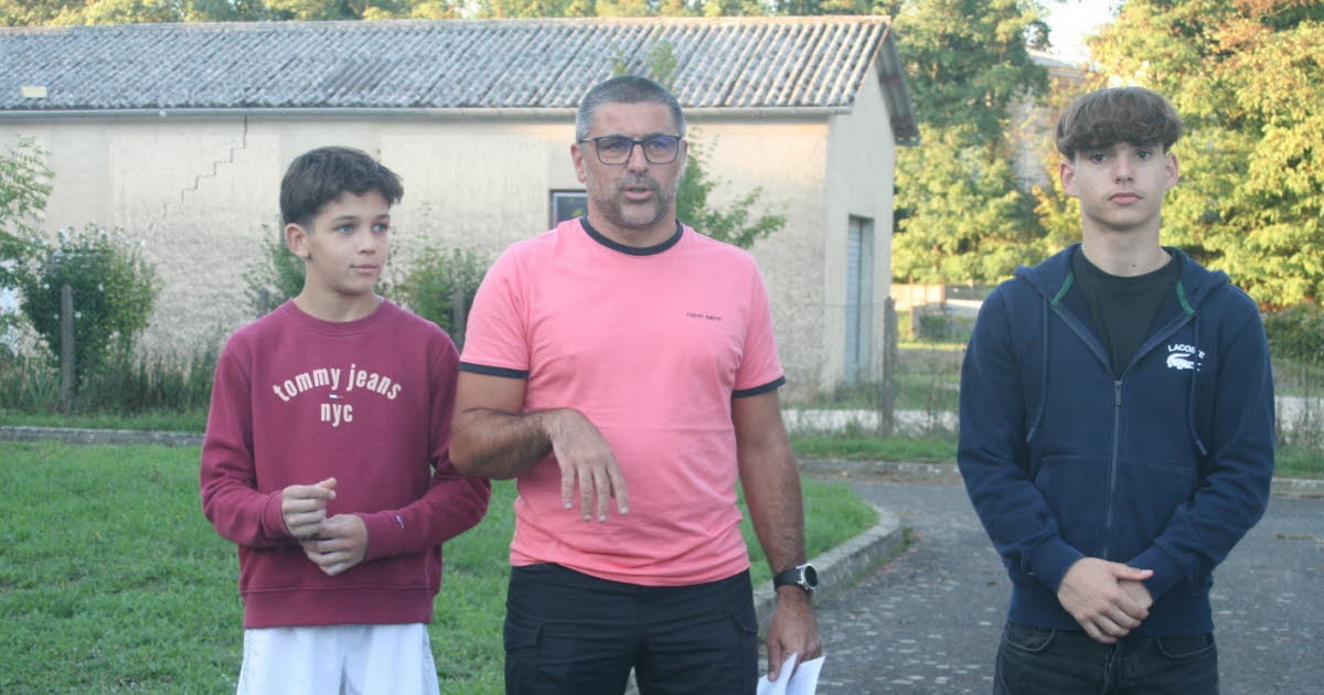 Gymnastics. Léandre Renaud and Hugo Jeanperrin leave the Chalonnaise Gymnastics Union