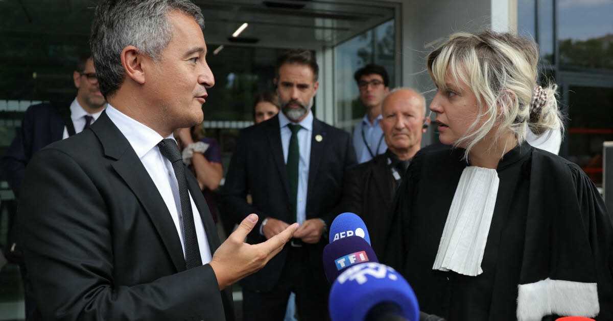 Justice: A lawyer refuses to shake Gérald Darmanin's hand