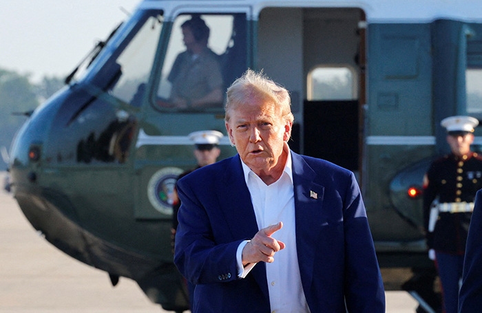 Trump macht Iran und Israel für Bruch des Waffenstillstands verantwortlich