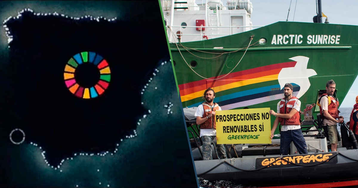 After massive blackouts, Spain is recognized by Greenpeace for its contribution to the environment.