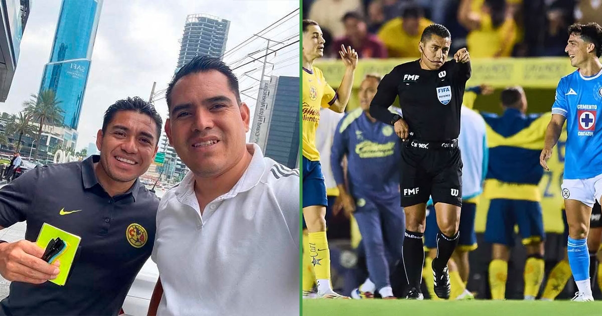 The referee claims he awarded a penalty to América because he "dreamed about it all week."