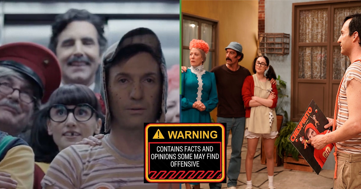 Chespirito'nun yeni dizisi "Yüzyıllık kuşağı rencide edebilir" uyarısıyla gelecek