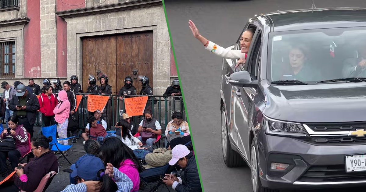 Mañaneras de Sheinbaum serán en lugares aleatorios para que la CNTE no las pueda bloquear