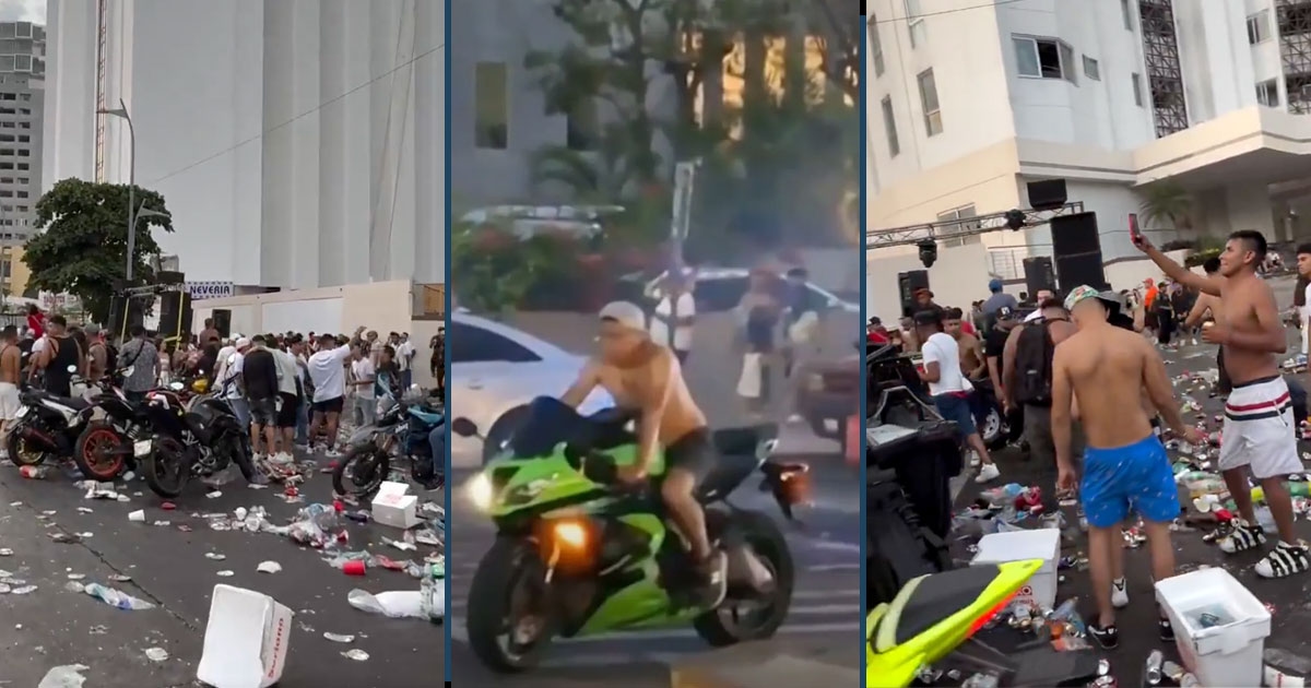 No son damnificados, son los del Aca Moto en Acapulco