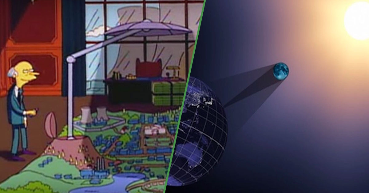 Como o Sr. Burns: Cientistas querem bloquear o Sol para “resfriar” a Terra