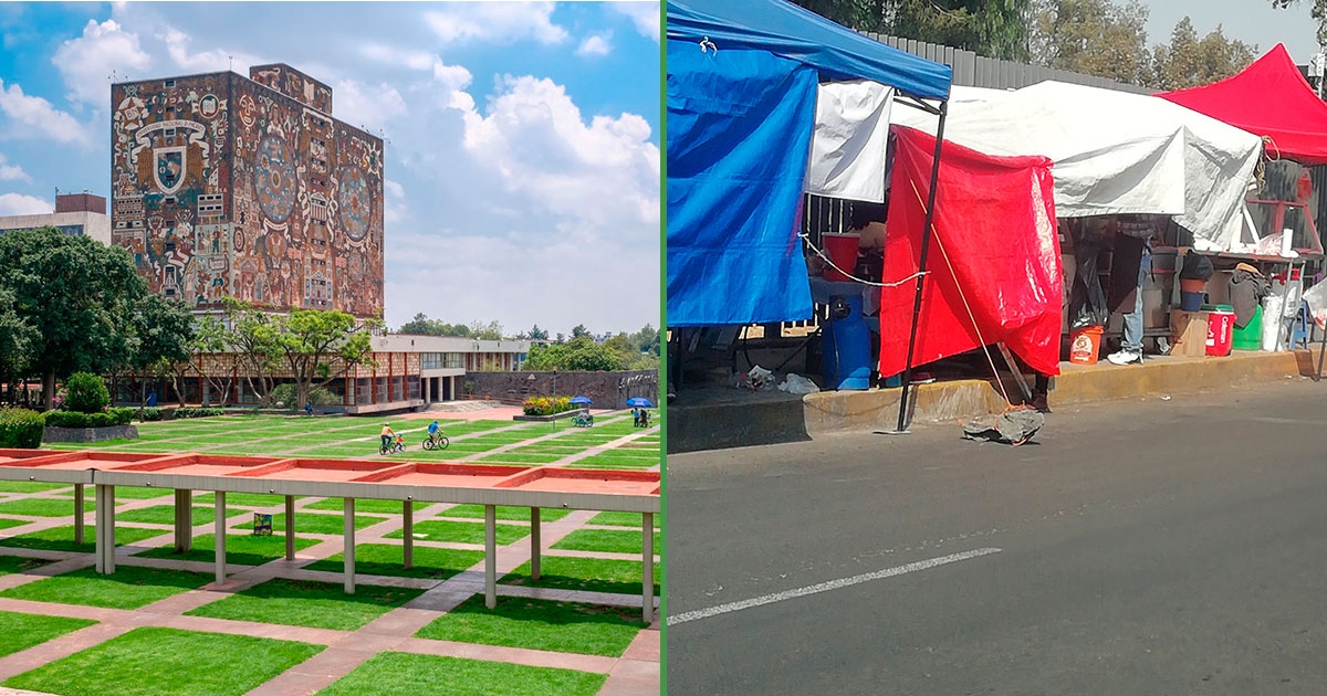 UNAM больше не входит в сотню лучших, но входит в десятку стран с наибольшим количеством точек с закусками.