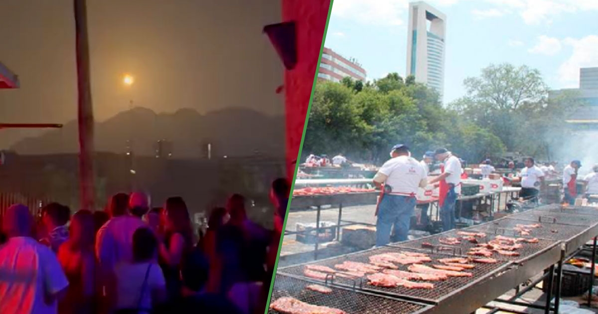 Monterrey sakinleri, meteorun ısısından yararlanarak üzerinde ızgara carnitas yapıyorlar.