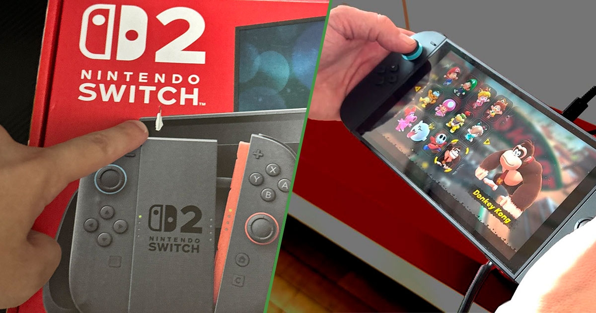 Ils ont déjà mis la main dessus : les utilisateurs signalent que leur Switch 2 présente des marques d'agrafes.