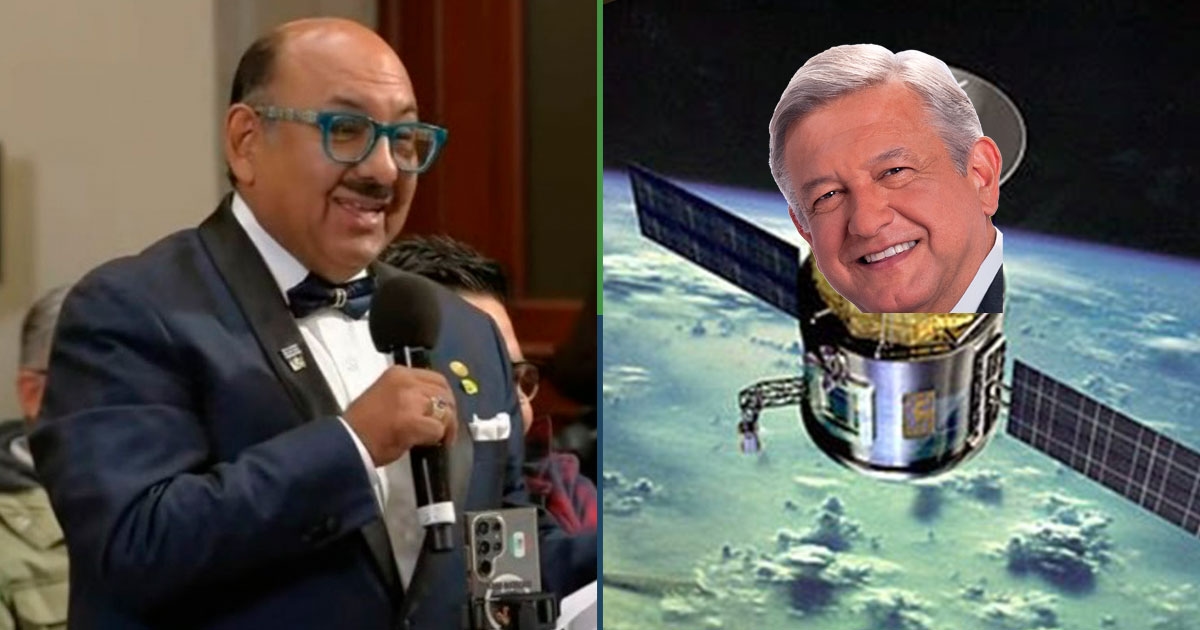 Lord Molecule proposes that the new Mexican satellite be called "Sat-AMLO"
