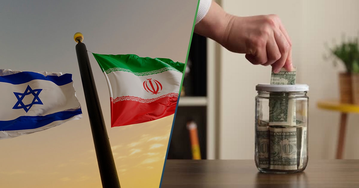 İran ve İsrail her füze fırlattığında kavanoza bir dolar koyacak.