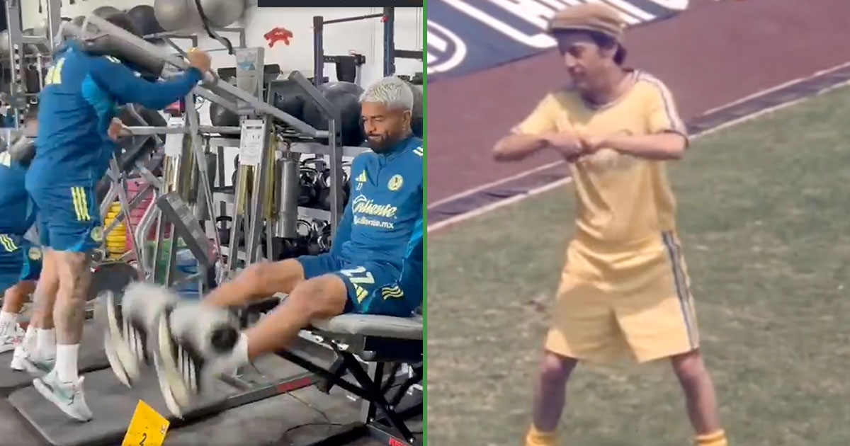 Jugadores del América reconocen que rutina de entrenamiento se las enseñó el Chanfle