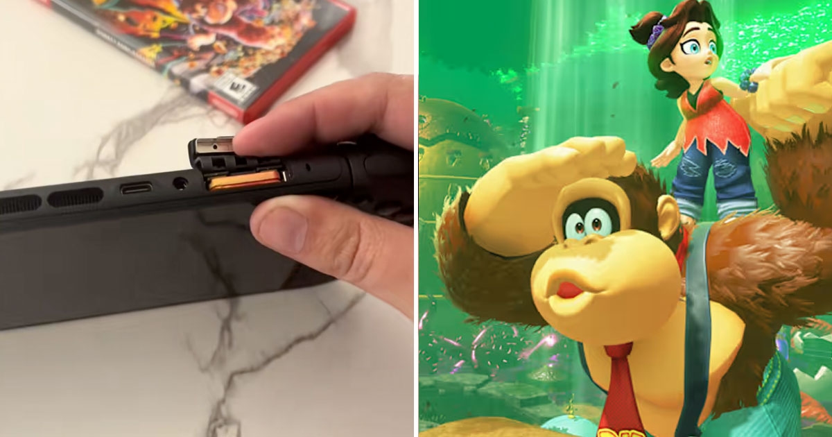 Bir dahi: Donkey Kong kartuşunu boyamak istedi ve sonunda Switch 2'sini öğüttü