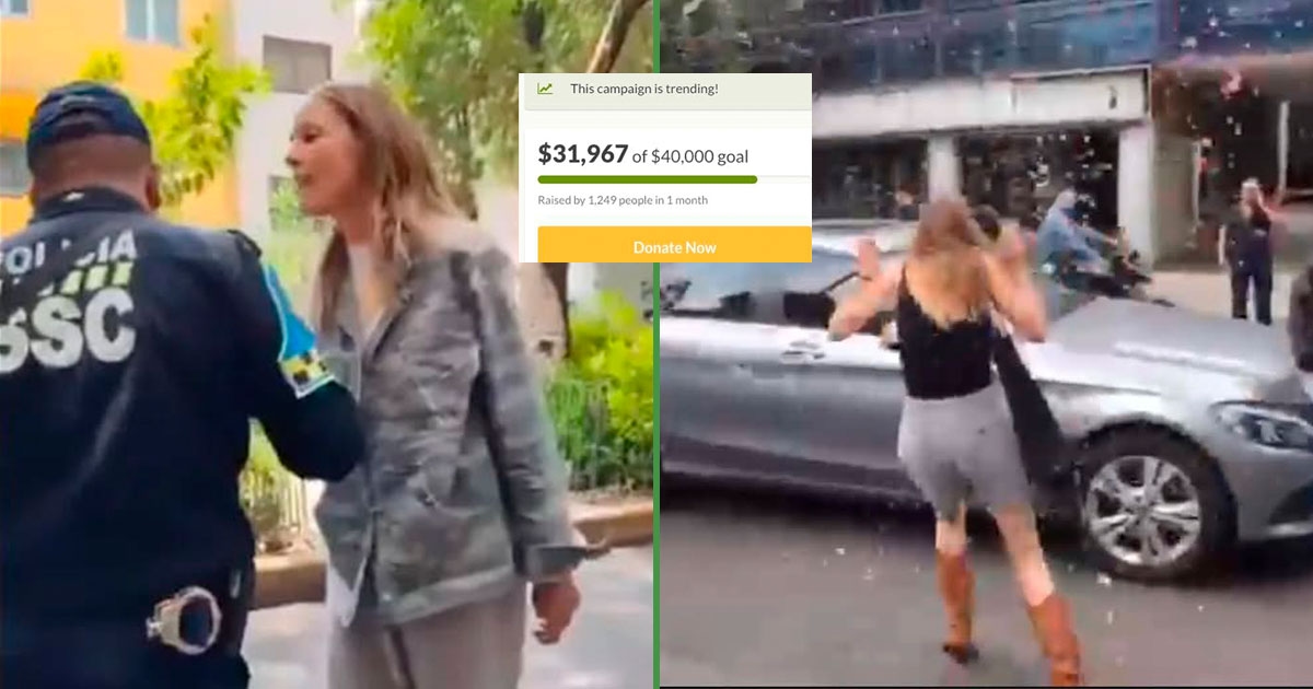 Para que le dejen el 10% … Abren GoFundMe para ayudar a Lady R4c1st4 a pagar los 100 mil pesos que debe de multa