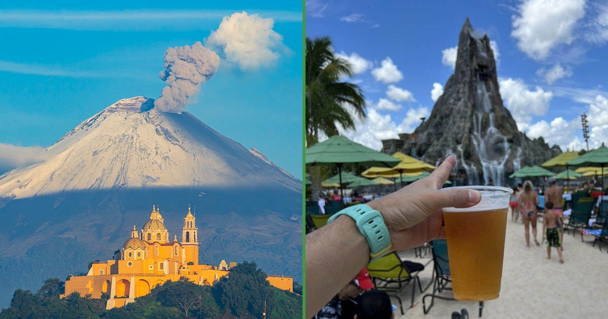 Secondo loro le fumarole del Popocatépetl sono segnali di fumo per chiedere aiuto ai chela.