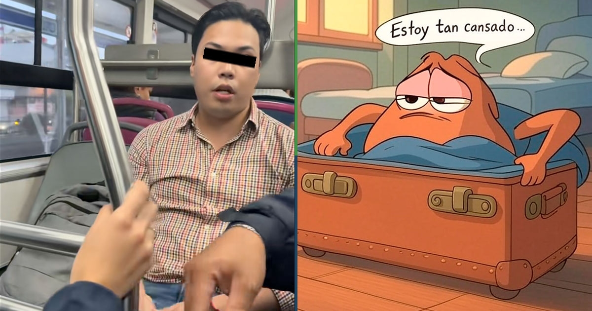 A guy paid double fare for his backpack and the other passengers gave him a hard time.