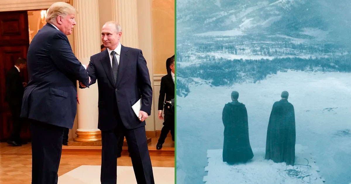 Trump buz duvarı inşa etme sözü veriyor, Putin ise duvarı korumak için ayıları öneriyor.