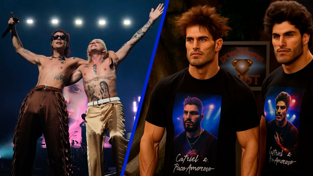 Ca7riel i Paco Amoroso w Palacio de los Deportes, czyli jak Drake i Josh czuli się w Demonizer
