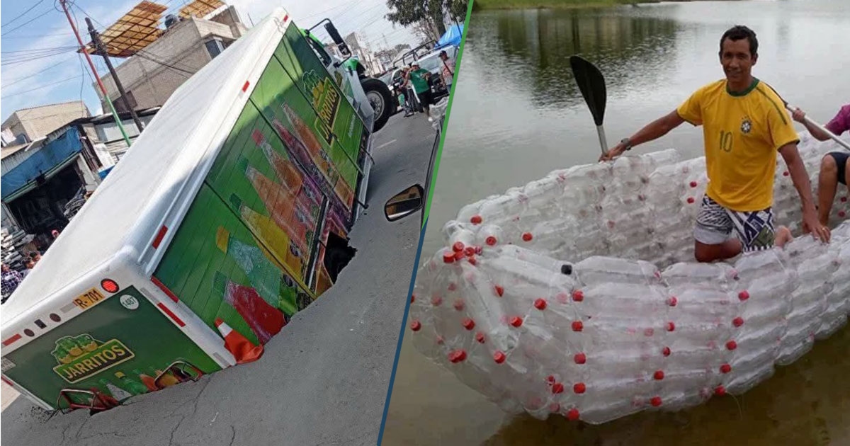 Após o incidente do sumidouro, a Jarritos agora planeja transportar seus produtos por barco.