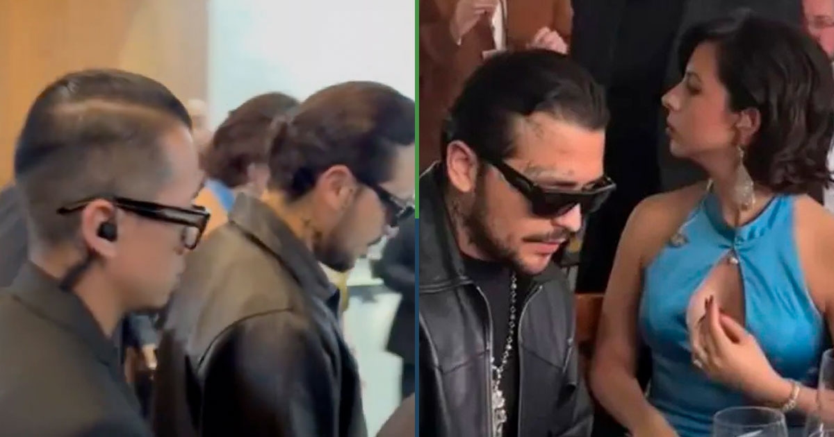 Amados pelo povo: Nodal e Angela chegam ao evento com 7 guarda-costas.