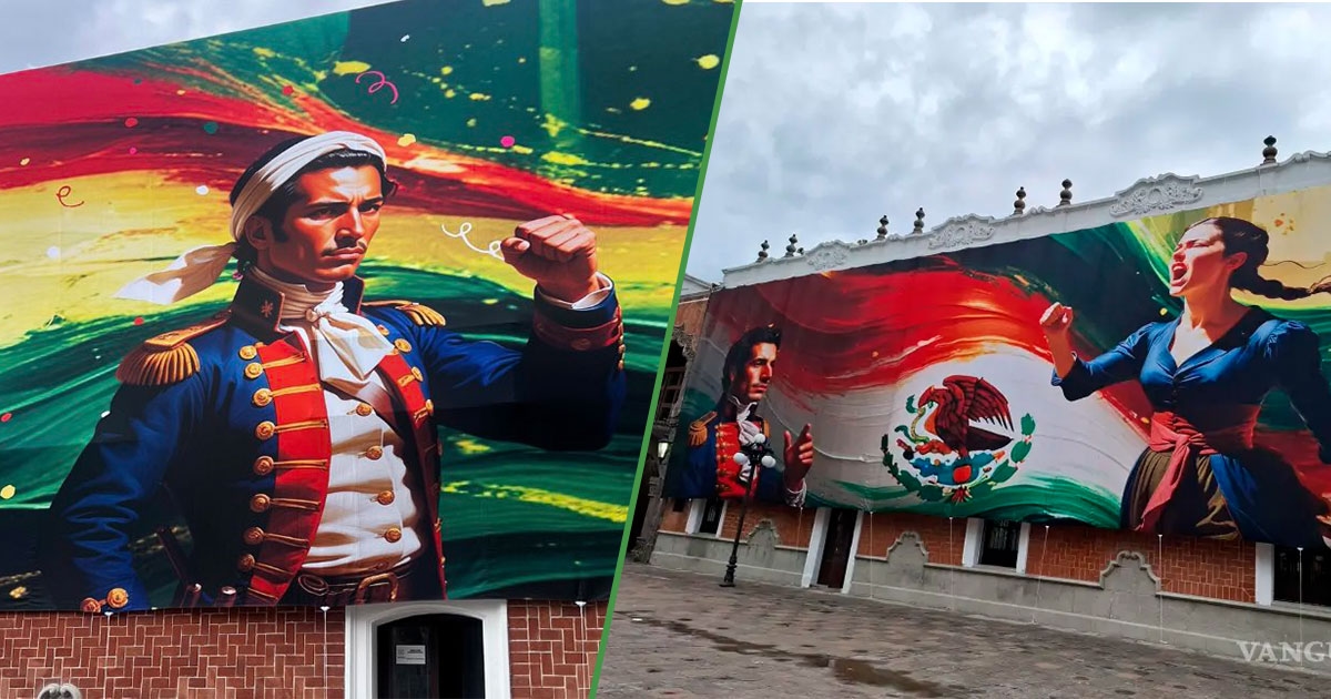 Why always Tlaxcala? They put up AI-powered Independence Day murals.