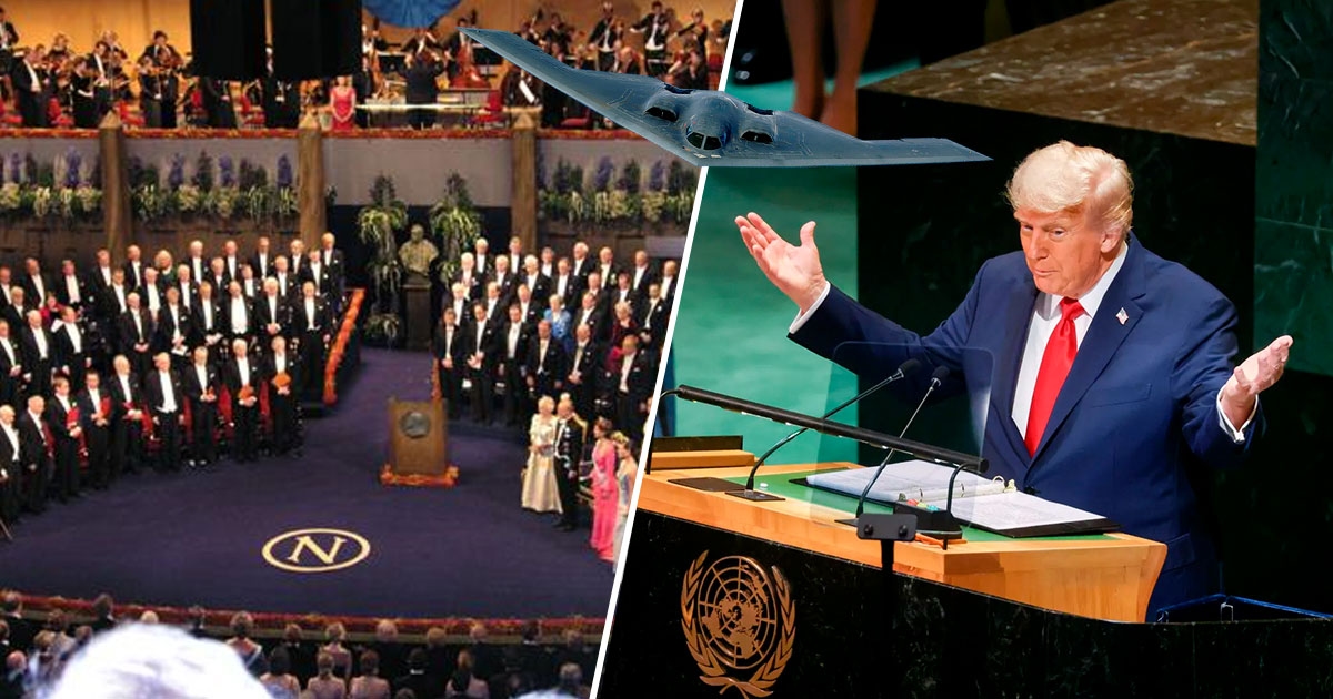 Trump minaccia di bombardare altri paesi se non gli verrà assegnato il premio Nobel per la pace.