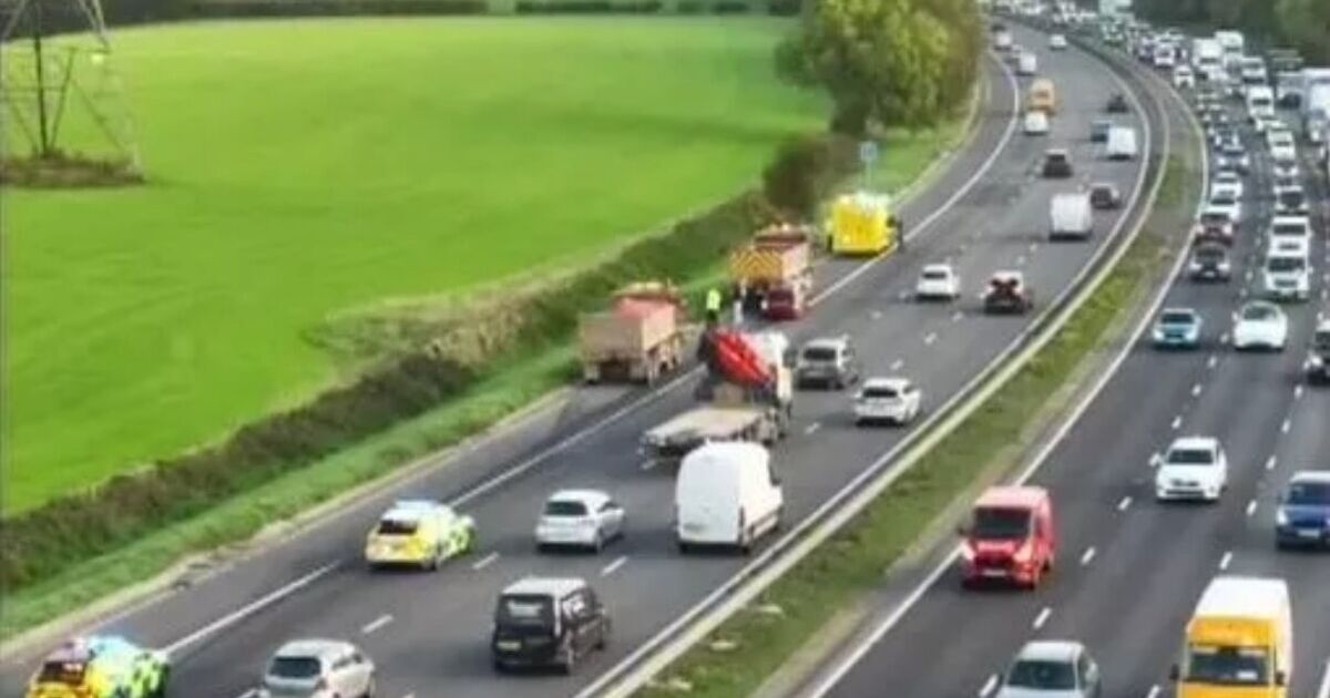 M5 traffic LIVE: Major motorway chaos as crash sparks rush hour delays