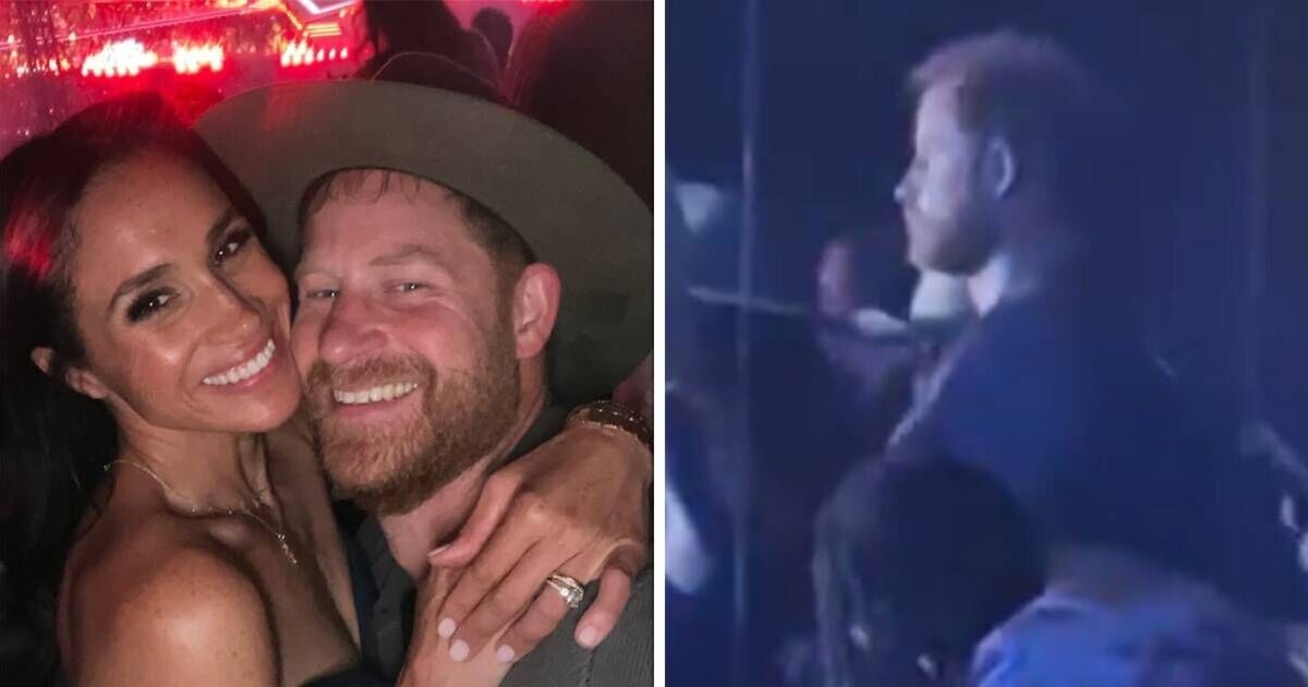 Nowe nagranie księcia Harry’ego pokazuje, że „wygląda ponuro” podczas randki z Meghan Markle