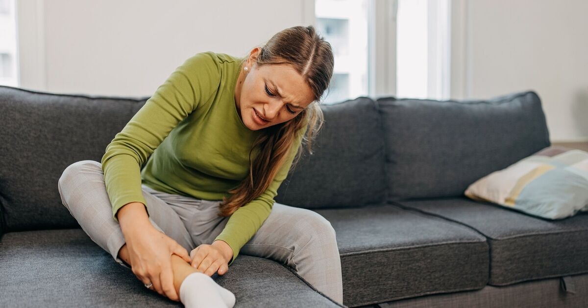 High cholesterol symptoms could show in your ankle first