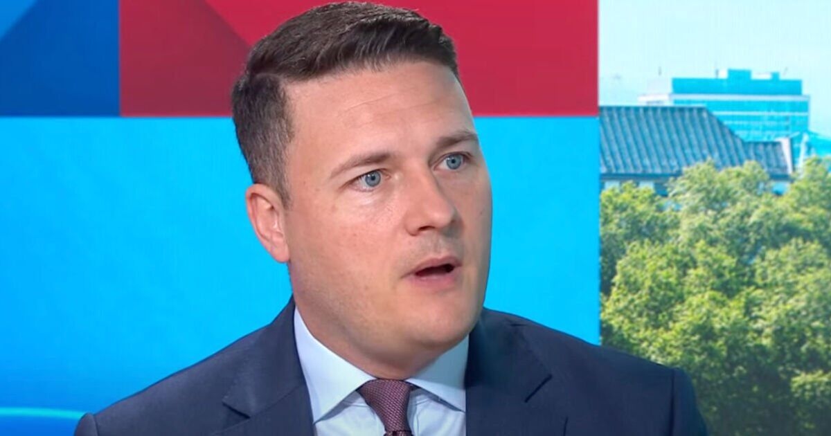 Wes Streeting in TV bust-up over Labour MP's grooming scandal slur