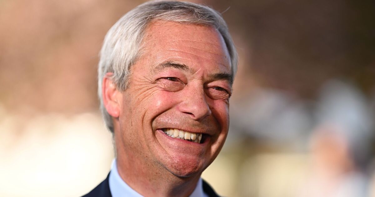 Politics LIVE: Nigel Farage hails bombshell new poll giving Reform huge lead