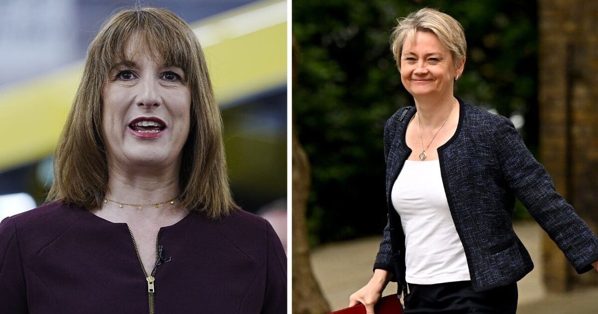 Rachel Reeves sent warning by Yvette Cooper as civil war rages over spending plan
