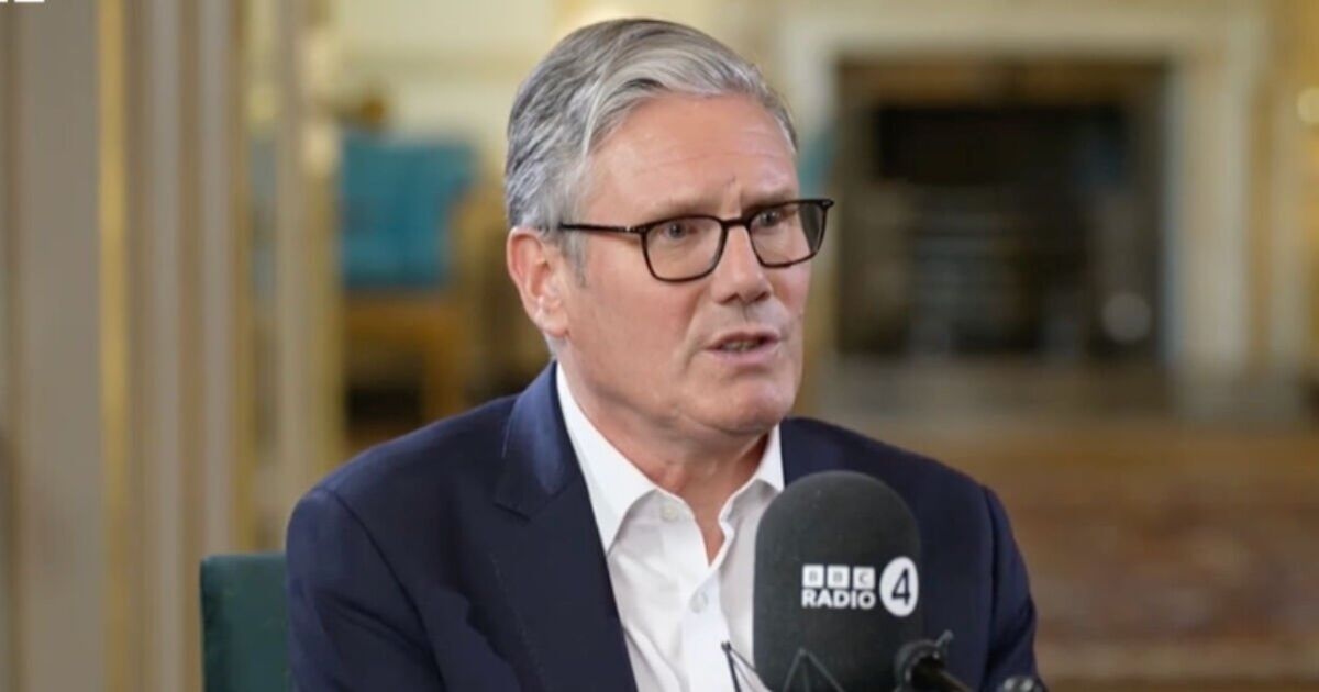 Keir Starmer quebra o silêncio sobre as lágrimas de Rachel Reeves em entrevista à BBC