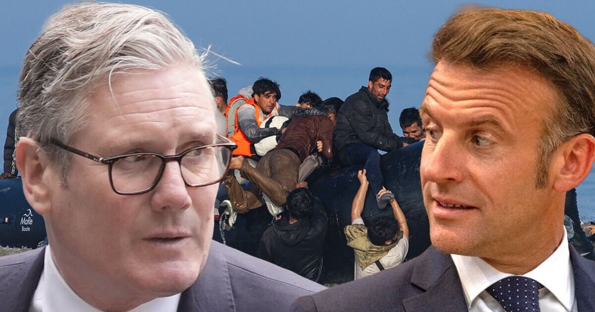 Macron culpa Starmer pela crise migratória - Reino Unido é 'El Dorado', onde é fácil trabalhar