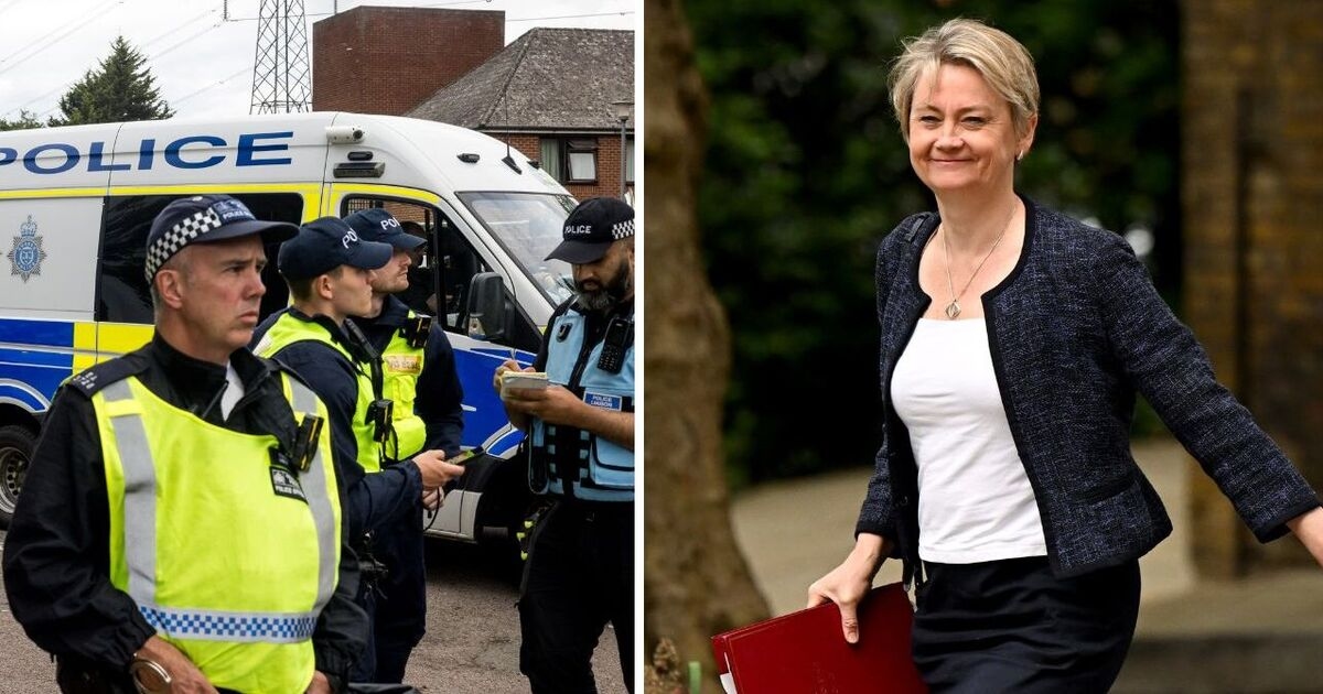 Police chief demands meeting with Yvette Cooper over migrant hotel chaos