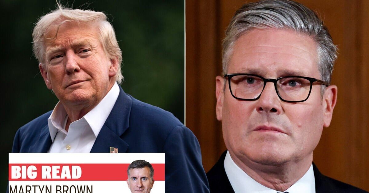 Donald Trumps tiefe Kluft zu Keir Starmer und Großbritannien ist offengelegt