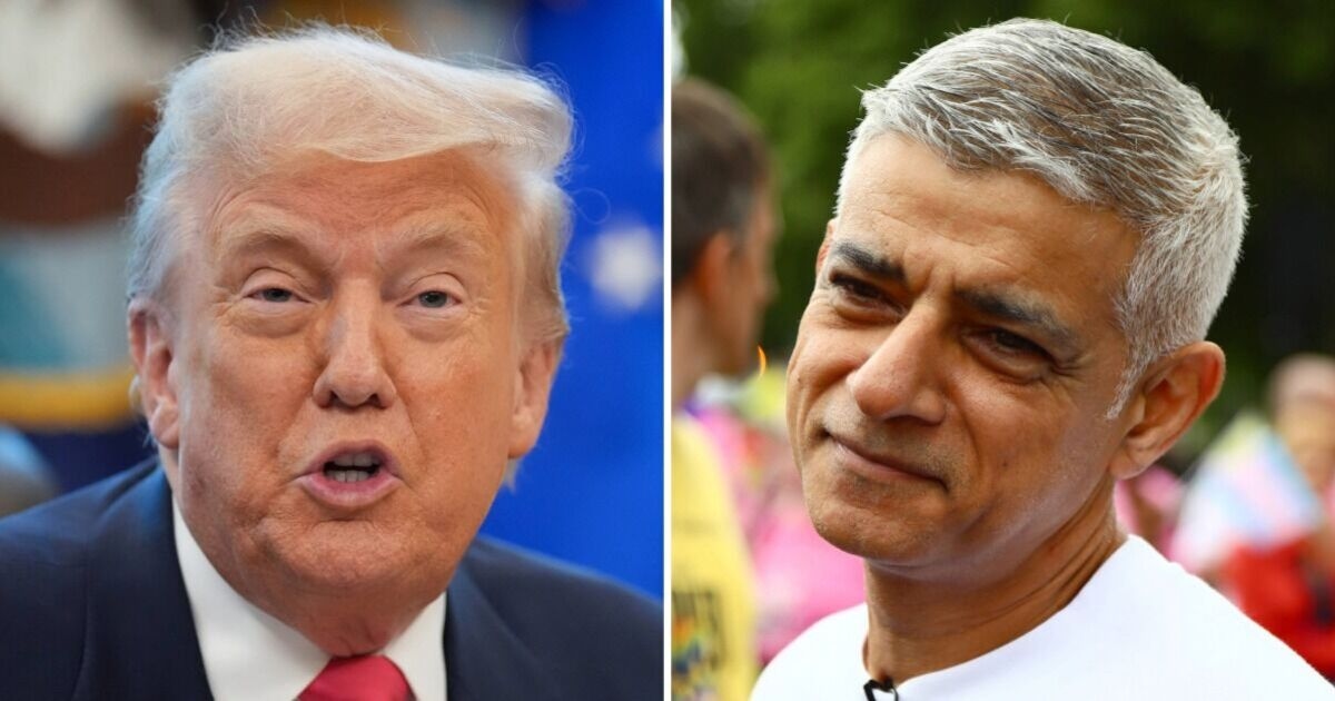 Sadiq Khan schießt zurück auf Donald Trump wegen „böser“ Stichelei, als Streit ausbricht